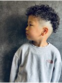 Cafe&Barber BASE×王道キッズパーマ