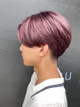 アングゥイー(ungu iE) ダブルカラー/ピンクシルバー