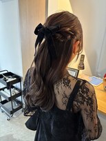 ミリ 久留米(miri..)&nbsp;ハーフアップスタイル