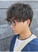 メンズマッシュシャドウパーマスパイラルパーマニュアンスパーマ