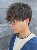 ヒュイル バイ ニアウ(Hwyl by Niau) メンズマッシュシャドウパーマスパイラルパーマニュアンスパーマ