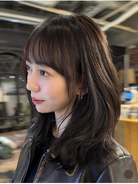 ノラ ヘアーサロン(NORA HAIR SALON) 【akane】レイヤーカットハッシュカット韓国ヘア顔周りカット