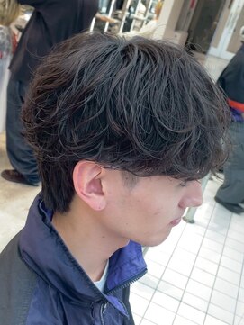 フィフス 渋谷(fifth) 渋谷ルーズパーマシャドーパーマフェザーパーマメンズミディアム