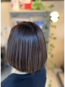 ボブ　髪質改善/北千住/ハイドレイド/うるツヤヘア