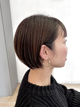 丸みショートボブ
