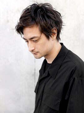 レジュアル(RESSUAL) irregular perm short