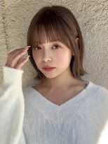 アビー(ABBEY3)&nbsp;外ハネボブラインボブ切りっぱなしボブヘイリーボブ大人ボブ