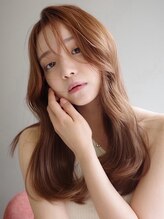 ハク 箕面店(haku.)&nbsp;トレンドヘア　韓国風顔まわりレイヤー