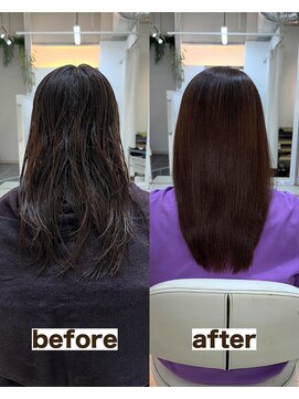 ルスリー 田園調布店(Lsurii) 田園調布髪質改善｜純度100％トリートメント＋カット＋カラー