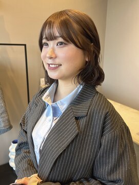 ニール(niil) 《 sakura 》ふわっとボブ × チョコレートベージュ