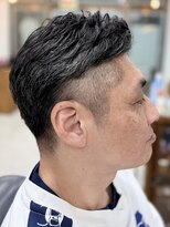 サムズヘア(Sam's hair)&nbsp;メンズカットツーブロックアイロンパーマ