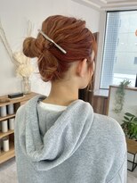 ウル 岡山駅店(ULu.)&nbsp;岡山美容室暖色カラーオレンジピンクベージュチェリー