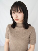 イーラー 日本橋 人形町(ealar) ウルフレイヤー/前髪/顔まわりレイヤー/ミディアムレイヤー