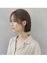  まとまりもおしゃれも叶う、大人の上品ボブ[北千住駅]