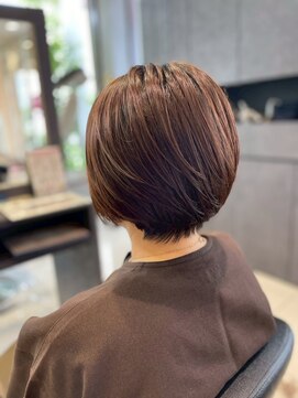 アース 南福島店(HAIR&MAKE EARTH) ボブからショートに変身
