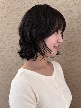 ビファインべクス(Befine becs) 【ボブパーマ】ボブでゆるっとふわっとニュアンスパーマ