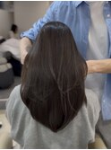 ロングレイヤー/顔周りレイヤー/大人スタイル