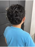 小学生でも♪フワッとくせ毛風ナチュラルパーマ