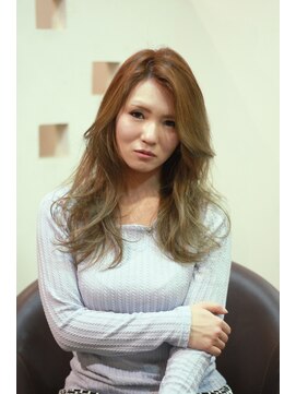 グロッシー(GLOSSY) かきあげバング