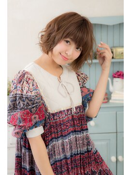 リトル 心斎橋(little) ナチュラルショートボブ・2017SS