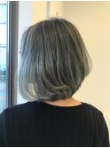 【透明感】*【グレー】