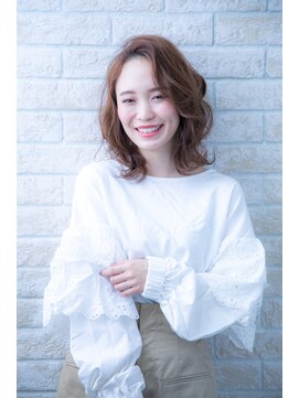 ソア 武蔵小杉(SOAR) 着物も◎デジタルパーマ&イルミナカラーのヘルシーレイヤーボブ