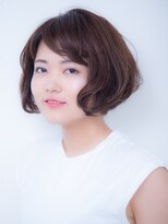 バレット(BALETT)&nbsp;ふんわりボリューム感プラス！大人のキュートボブ☆【白髪染め】