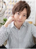 くせ毛風パーマでセクシー★かき上げヘアa戸頭10代20代30代