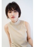 くせ毛もフィット!立体ショート【佐久間】