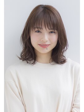 ラフ フロム ガーデン(Laf from GARDEN) 【寺尾拓巳】大人かわいいひし形くびれミディアムレイヤーカット