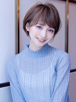 アフロート ギンザ(AFLOAT GINZA)&nbsp;【小鳥居】シルキーベージュ大人可愛いボブショート前上がりボブ