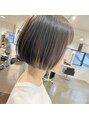 アビー(ABBEY) 毛先の軽い質感で、柔らかいボブスタイルに。