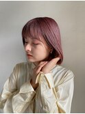 くすみピンク