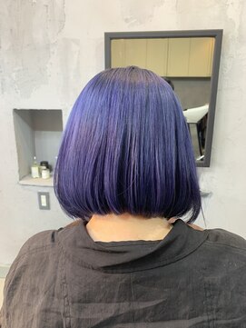 フロープ(frope) frope ブルーバイオレットボブ　@加藤