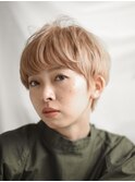 耳掛けマッシュショート　松崎由夏
