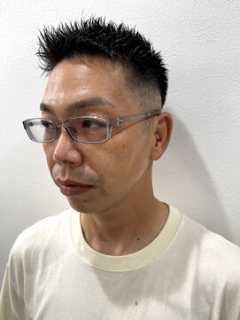 メンズアンダーバーホワイト 南海難波店(Men's _WHITE) スキンフェード