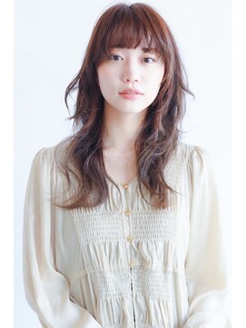 オブハーツ 若葉台店(OF HEARTS) 大人可愛いふんわりレイヤー【髪質改善/インナーカラー/カット】