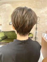 ビュートリアム265(BEAUTRIUM 265) ハンサムショート/小顔ショート/前髪長め/長澤まさみ/グレージュ