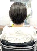 *コンパクトな丸みショート*