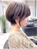 大人ショート 丸みショート 博多ショート 福岡美容室 髪質改善