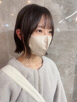 サンド クリア 横浜本店(sand clear) マスクが映える！くびれボブ