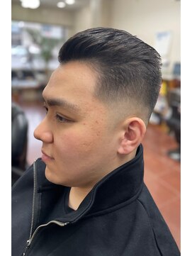 理容 鮎川 バーバージェントルショート