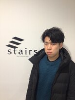 ステアーズ(Stairs)&nbsp;無造作アップバング