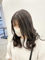 ブラウン(Brown) イメチェンヘアスタ イルハイライトカラー/藤沢