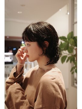 ツナグ(tsunagu) ウルフカット×パーマ