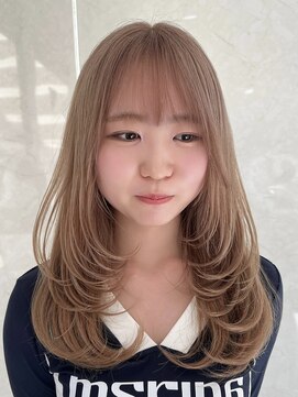 シエロビューティー(CIELO beauty) ハイライトカラーミルクティーベージュケアブリーチダブルカラー