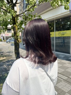 ブランシェ JR勝川駅南口店(BRANCHE) ブリーチ無しで作るラベンダーカラー