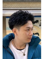 ドルクス 上野店(Dorcus)&nbsp;かきあげオールバックパーマ！メンズパーマ