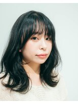 ソルア 上本町(solua)&nbsp;★ナチュラルブラックゆるふわミディ