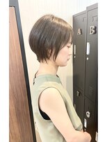 ギフト ヘアー サロン(gift hair salon) 【くびれ丸みショート】原口健伸